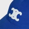 Czapka baseballowa Triomphe z bawełnianej gabardyny Czapka baseballowa Triomphe z bawełnianej gabardyny