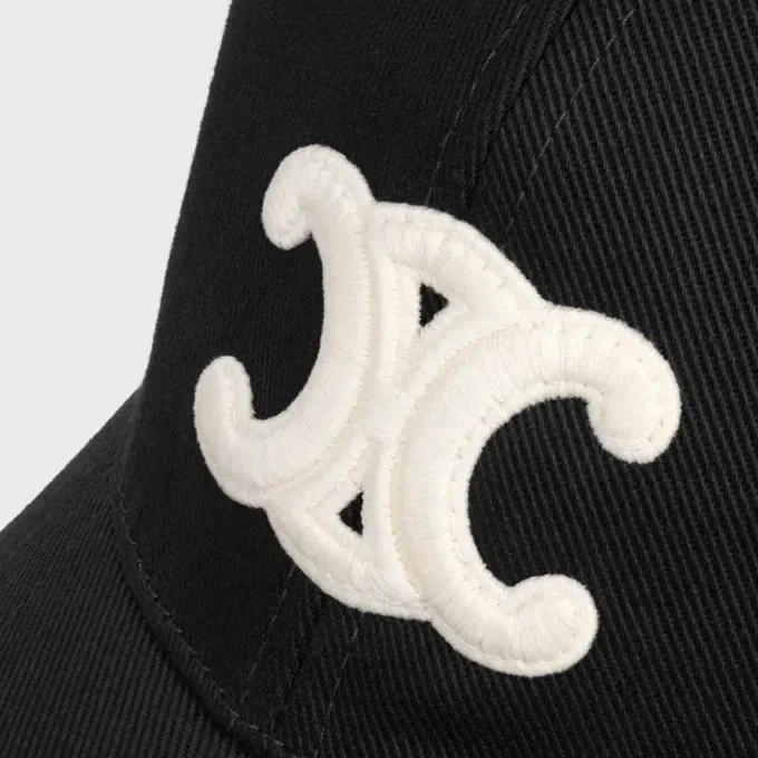 Czapka baseballowa Triomphe z bawełny drill Czapka baseballowa Triomphe z bawełny drill