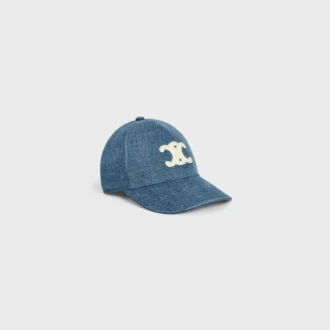 Czapka baseballowa Triomphe z dżinsu w stylu Union Wash