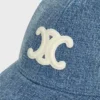 Czapka baseballowa Triomphe z dżinsu w stylu Union Wash Czapka baseballowa Triomphe z dżinsu w stylu Union Wash