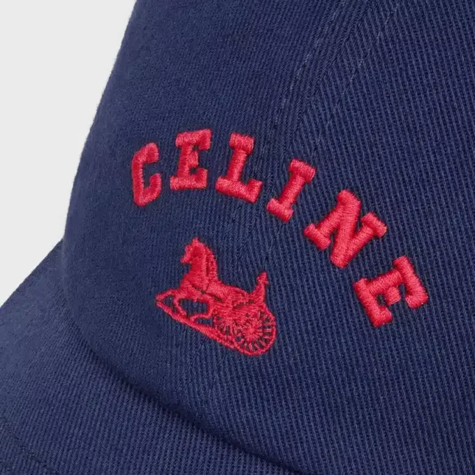 Czapka CELINE Richelieu z bawełnianego twillu Czapka CELINE Richelieu z bawełnianego twillu