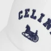 Czapka CELINE Richelieu z bawełnianego twillu Czapka CELINE Richelieu z bawełnianego twillu