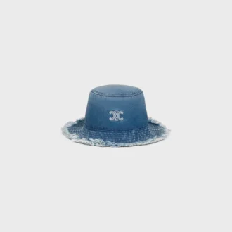 Czapka typu bucket Triomphe z bawełnianego denimu