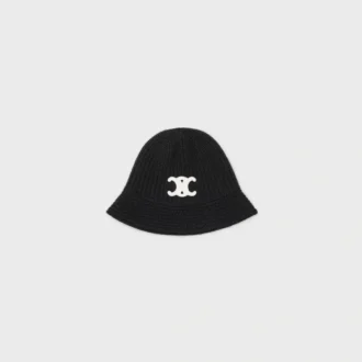 Czapka typu cloche Triomphe z kaszmiru