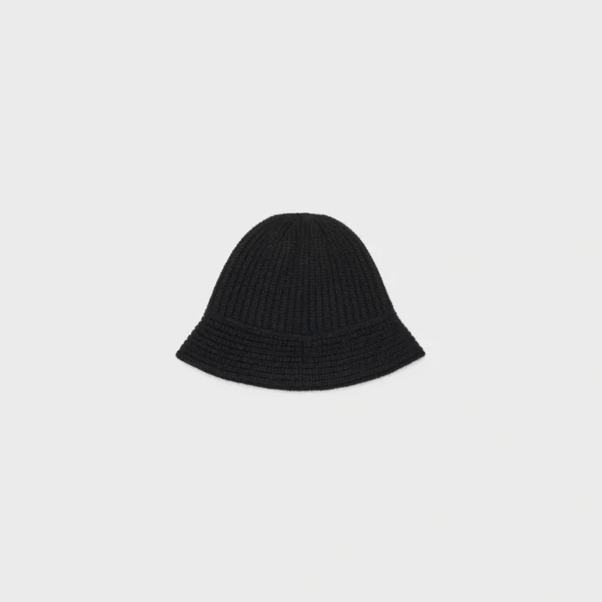 Czapka typu cloche Triomphe z kaszmiru Czapka typu cloche Triomphe z kaszmiru