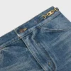 Dżinsy Dylan z rozszerzanymi nogawkami i sygnaturą, wykonane z bawełnianego denimu Dżinsy Dylan z rozszerzanymi nogawkami i sygnaturą, wykonane z bawełnianego denimu