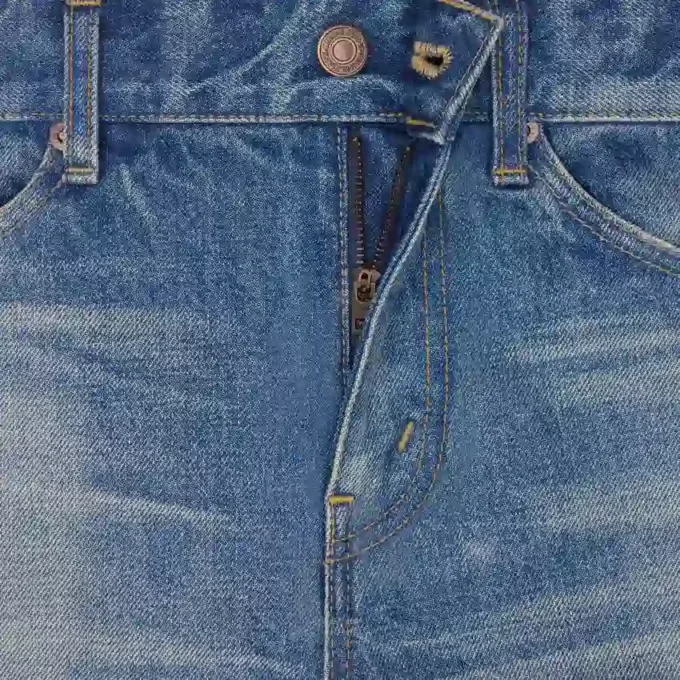 Dżinsy Jolene z bawełnianego denimu