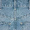 Dżinsy Kitty w stylu Pismo Wash