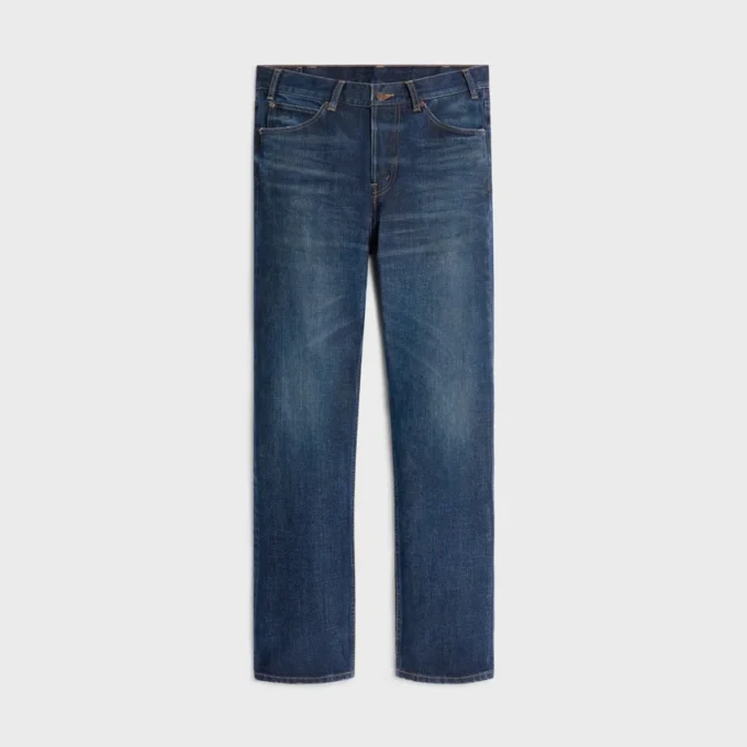 Dżinsy Kurt z denimu w kolorze indygo z efektem stone wash Dżinsy Kurt z denimu w kolorze indygo z efektem stone wash