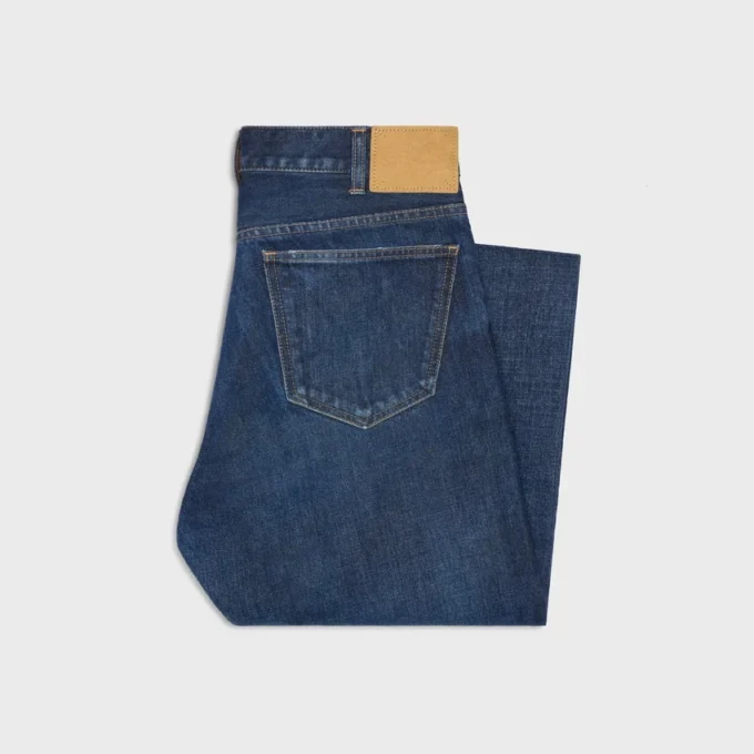 Dżinsy Kurt z denimu w kolorze indygo z efektem stone wash Dżinsy Kurt z denimu w kolorze indygo z efektem stone wash