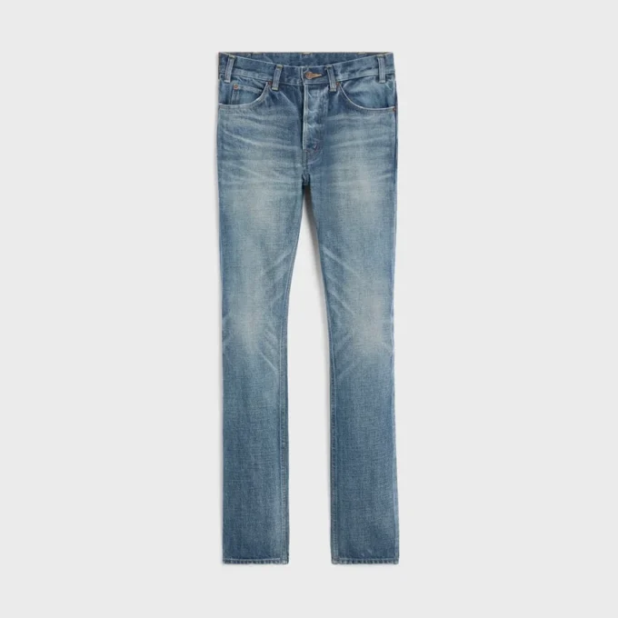 Dżinsy Lou z bawełnianego denimu Dżinsy Lou z bawełnianego denimu