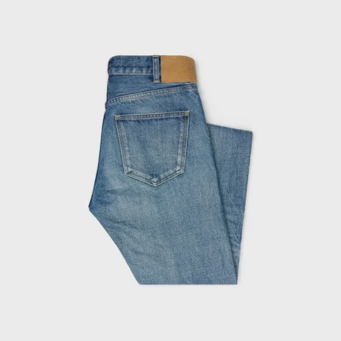Dżinsy Lou z bawełnianego denimu Dżinsy Lou z bawełnianego denimu