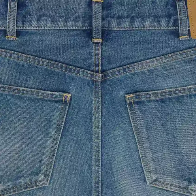 Dżinsy Lou z bawełnianego denimu Dżinsy Lou z bawełnianego denimu