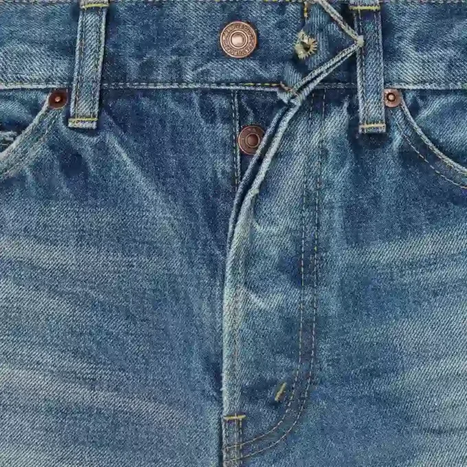 Dżinsy Lou z bawełnianego denimu Dżinsy Lou z bawełnianego denimu