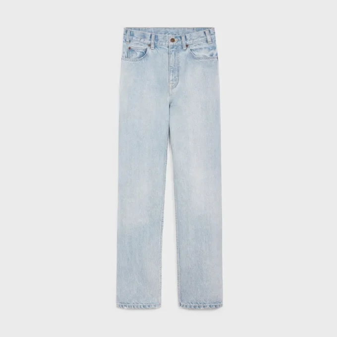 Dżinsy Margaret z denimu w stylu Anglais Rinse Wash