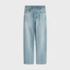 Dżinsy typu boyfriend 001 z bawełnianego denimu Dżinsy typu boyfriend 001 z bawełnianego denimu