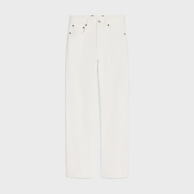 Dżinsy typu boyfriend 001 z bawełnianego denimu Dżinsy typu boyfriend 001 z bawełnianego denimu