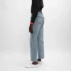 Dżinsy typu boyfriend 001 z bawełnianego denimu Dżinsy typu boyfriend 001 z bawełnianego denimu