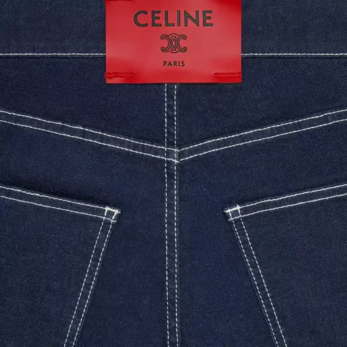 Dżinsy typu boyfriend 001 z bawełnianego denimu Dżinsy typu boyfriend 001 z bawełnianego denimu
