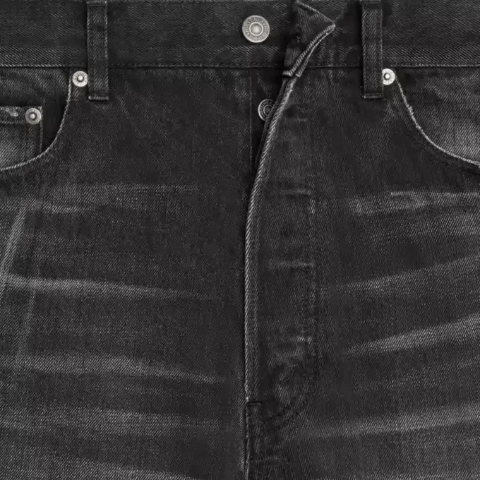 Dżinsy typu boyfriend 001 z bawełnianego denimu Dżinsy typu boyfriend 001 z bawełnianego denimu