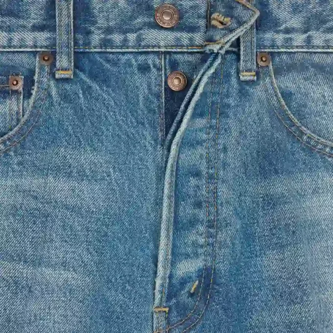 Dżinsy typu boyfriend 001 z bawełnianego denimu Dżinsy typu boyfriend 001 z bawełnianego denimu