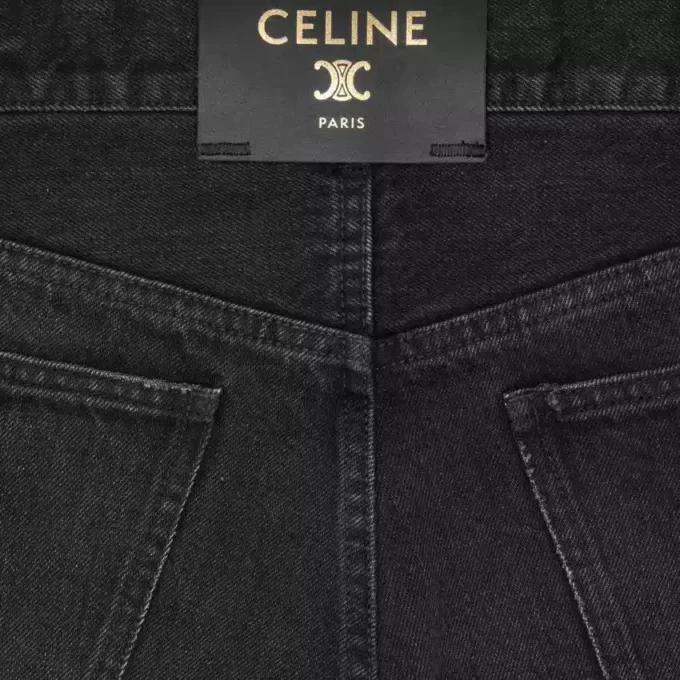 Dżinsy typu boyfriend 001 z bawełnianego denimu Dżinsy typu boyfriend 001 z bawełnianego denimu