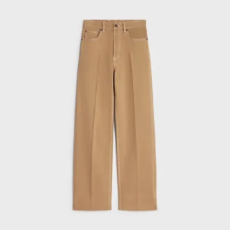 Dżinsy typu boyfriend 002 z bawełnianego denimu