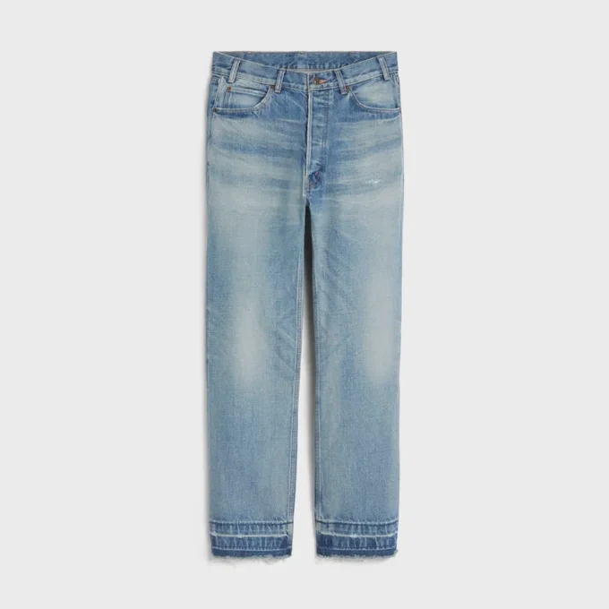 Dżinsy Wesley z bawełnianego denimu Dżinsy Wesley z bawełnianego denimu