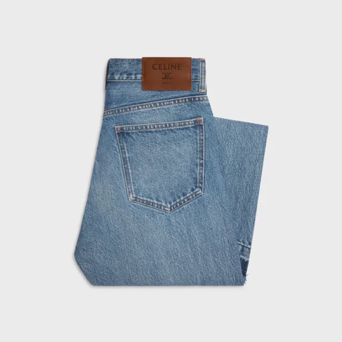 Dżinsy Wesley z bawełnianego denimu Dżinsy Wesley z bawełnianego denimu