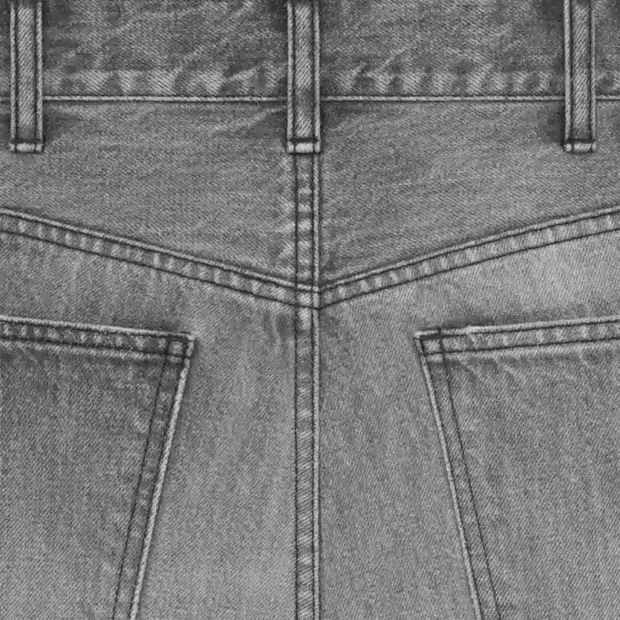 Dżinsy Wesley z bawełnianego denimu