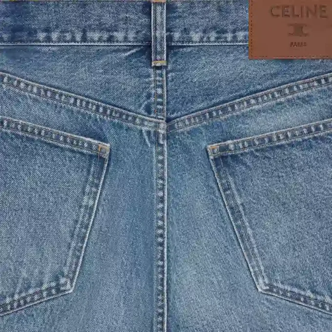 Dżinsy Wesley z bawełnianego denimu Dżinsy Wesley z bawełnianego denimu