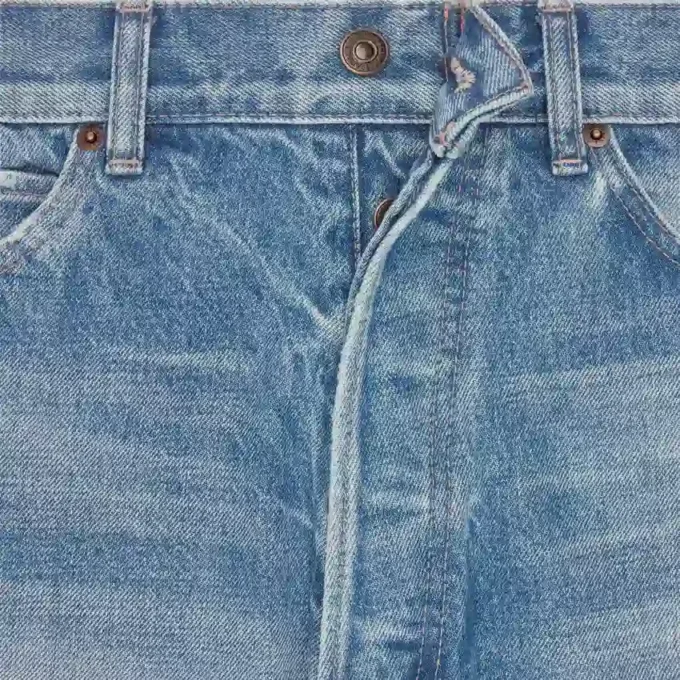 Dżinsy Wesley z bawełnianego denimu Dżinsy Wesley z bawełnianego denimu