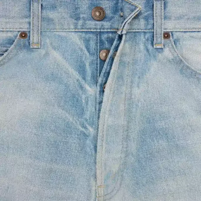Dżinsy Wesley z bawełnianego denimu Dżinsy Wesley z bawełnianego denimu