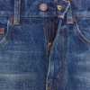 Dżinsy z rozszerzanymi nogawkami w kolorze ciemnego denimu Dżinsy z rozszerzanymi nogawkami w kolorze ciemnego denimu