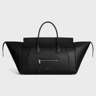Duża torba Luggage z ziarnistej skóry cielęcej