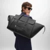 Duża torba Luggage z ziarnistej skóry cielęcej Duża torba Luggage z ziarnistej skóry cielęcej
