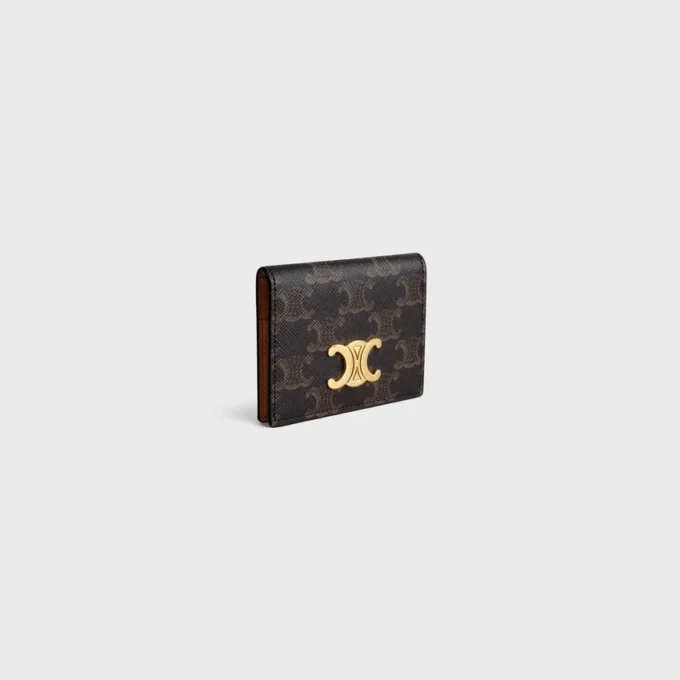 Dwukomorowe etui na karty Triomphe Canvas Dwukomorowe etui na karty Triomphe Canvas