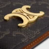 Dwukomorowe etui na karty Triomphe Canvas Dwukomorowe etui na karty Triomphe Canvas
