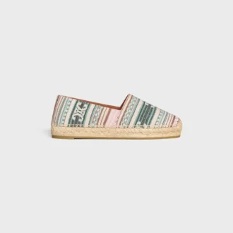 Espadryle CELINE z tkaniny żakardowej Triomphe