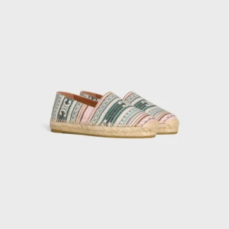 Espadryle CELINE z tkaniny żakardowej Triomphe