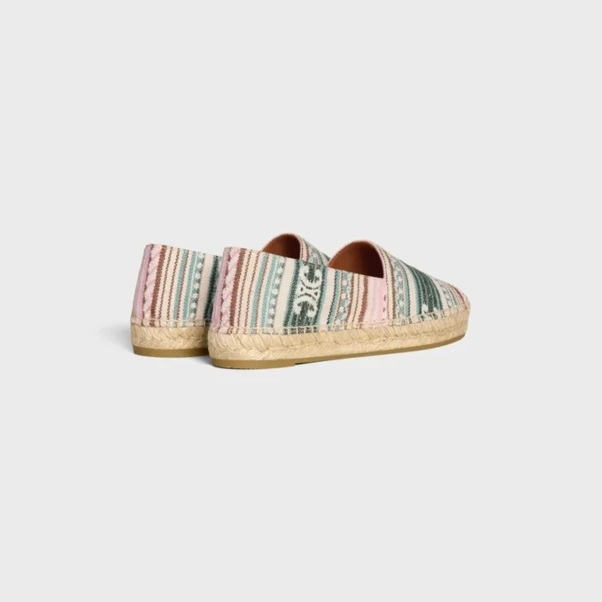 Espadryle CELINE z tkaniny żakardowej Triomphe Espadryle CELINE z tkaniny żakardowej Triomphe