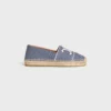 Espadryle CELINE z tkaniny w paski z motywem Triomphe Espadryle CELINE z tkaniny w paski z motywem Triomphe