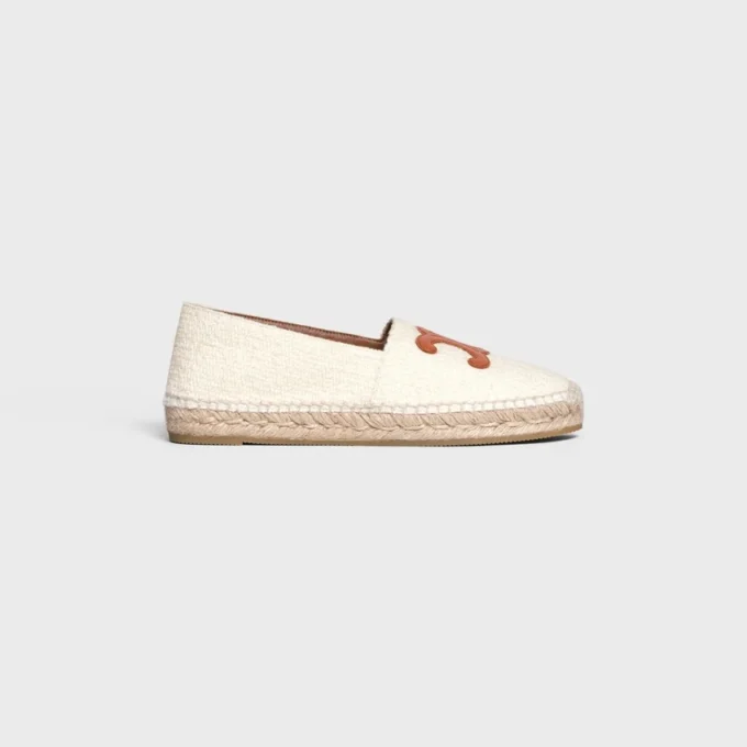 Espadryle CELINE z tweedu i skóry cielęcej Espadryle CELINE z tweedu i skóry cielęcej