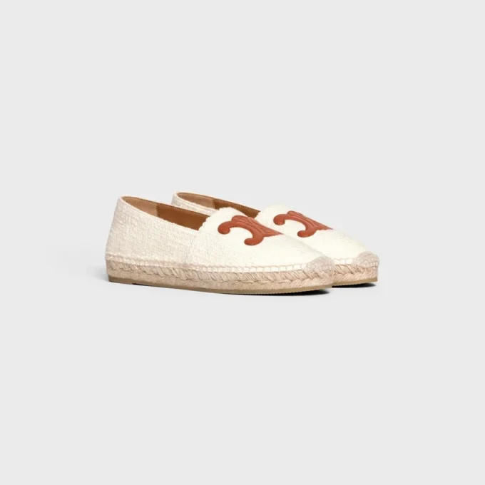Espadryle CELINE z tweedu i skóry cielęcej Espadryle CELINE z tweedu i skóry cielęcej