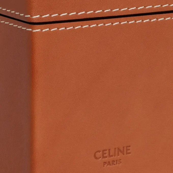 Etui 1 na perfumy 100 ml z naturalnej skóry cielęcej