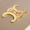 Etui na karty Triomphe z błyszczącej skóry cielęcej Etui na karty Triomphe z błyszczącej skóry cielęcej