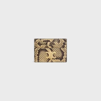 Etui na karty Triomphe z pytona