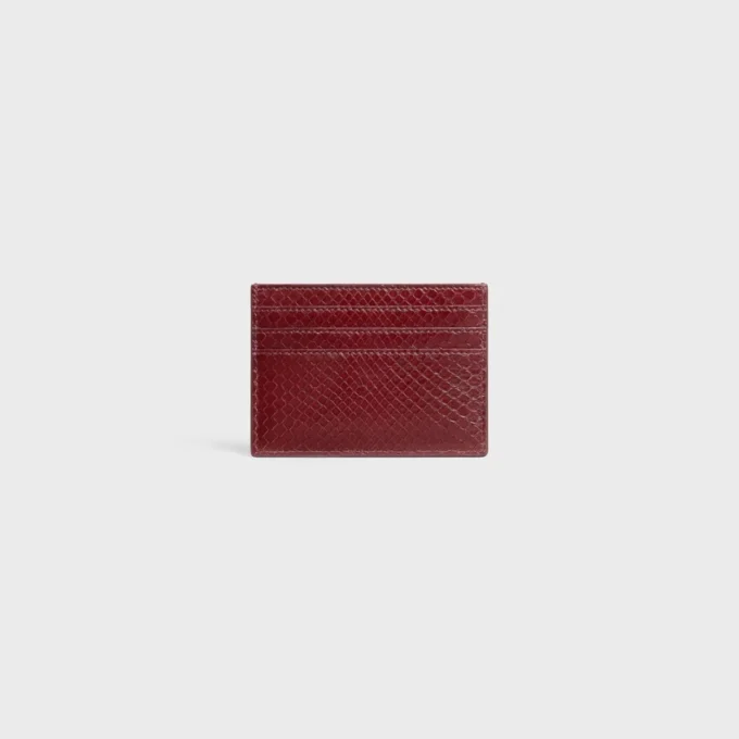 Etui na karty Triomphe z pytona Etui na karty Triomphe z pytona