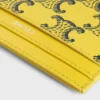 Etui na karty z Triomphe Canvas i skóry cielęcej Etui na karty z Triomphe Canvas i skóry cielęcej