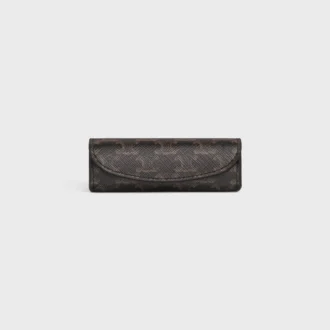 Etui na kości z tkaniny Triomphe Canvas